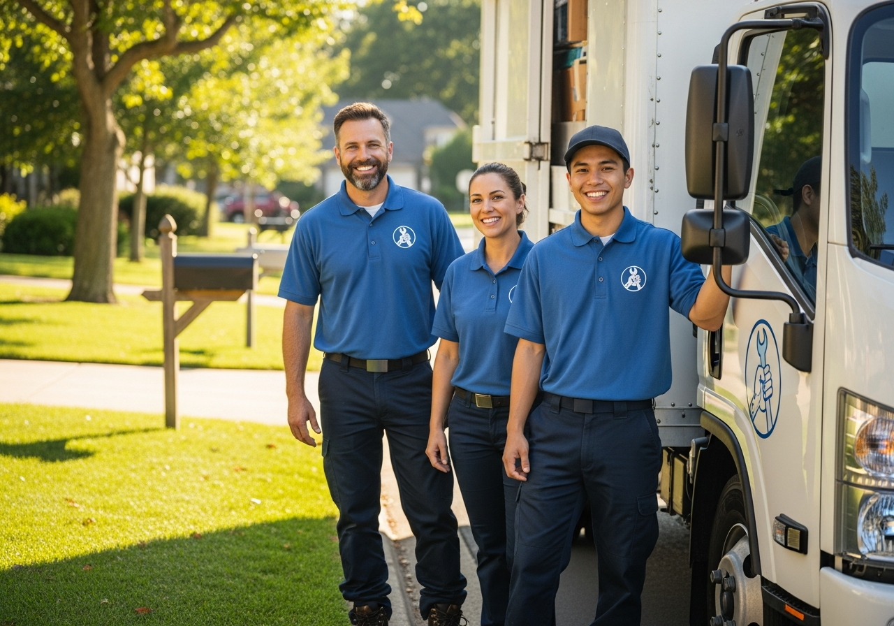 Jamals Junk Removal team